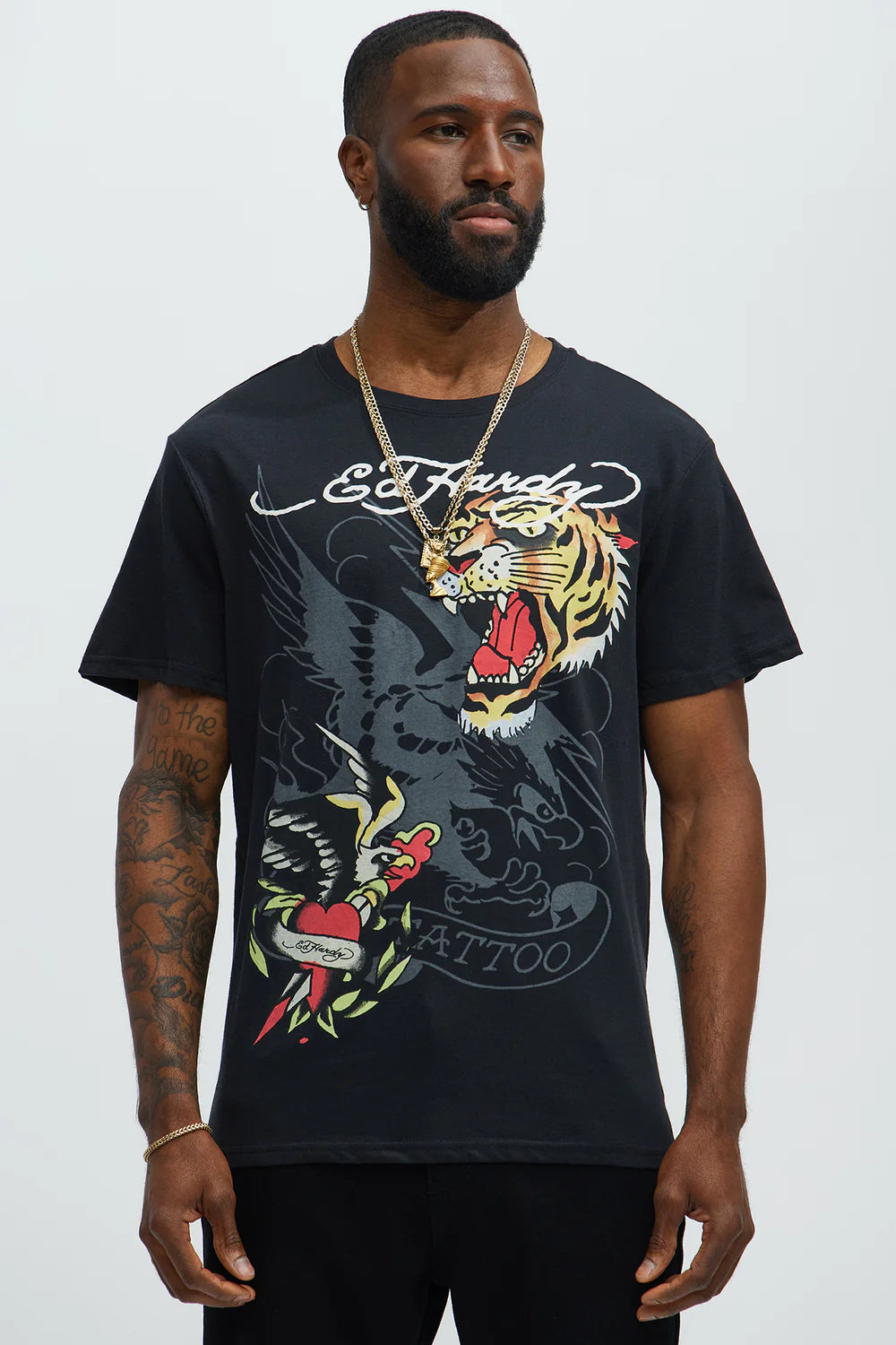 ED HARDY TIGER EAGLE TEE