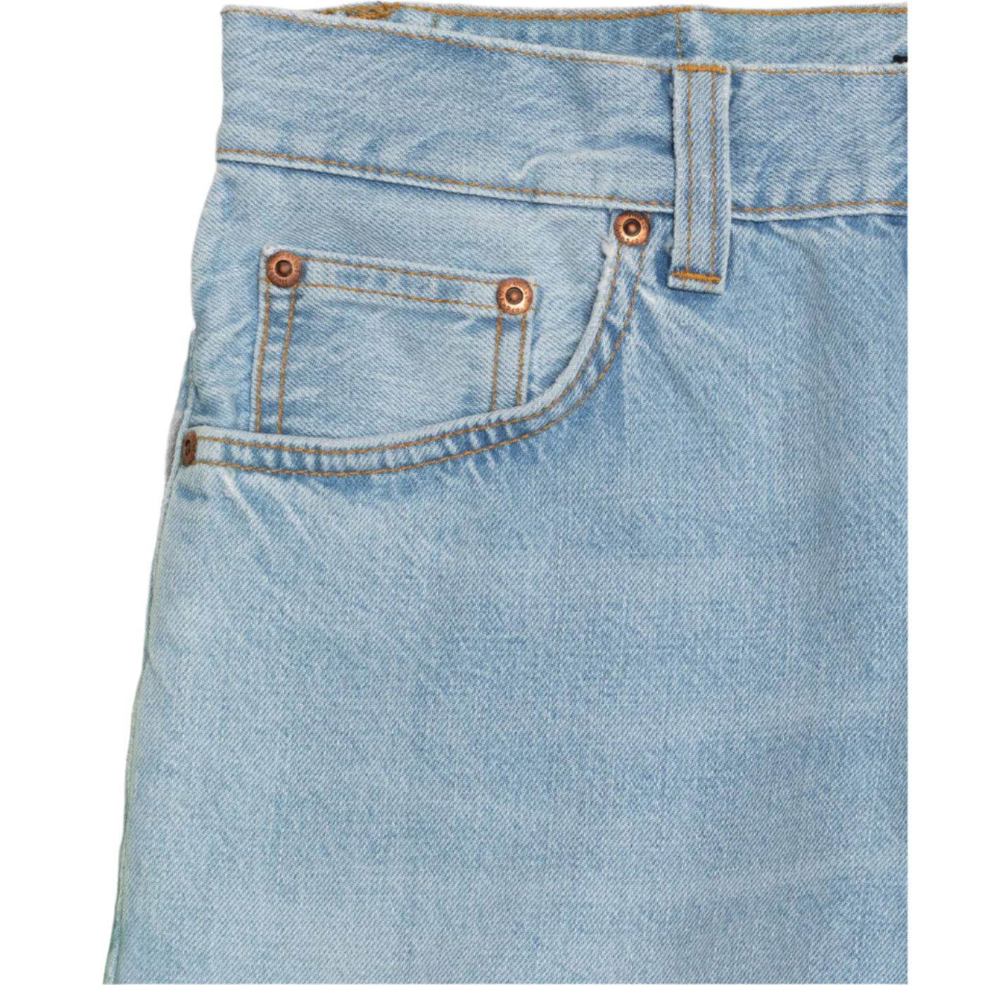 NUDIE JEANS GRITTY JACKSON BLUE TREASURE BRIGHT BLUE DENIM WASH