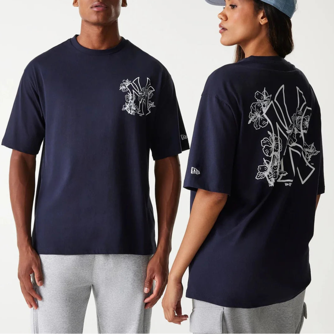 NEW ERA NY FLORAL GRAPHIC TEE