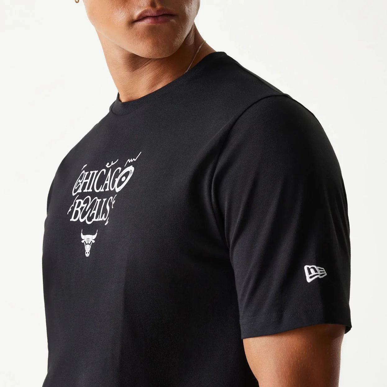 NEW ERA NBA COURT TEE CHICAGO BULLS