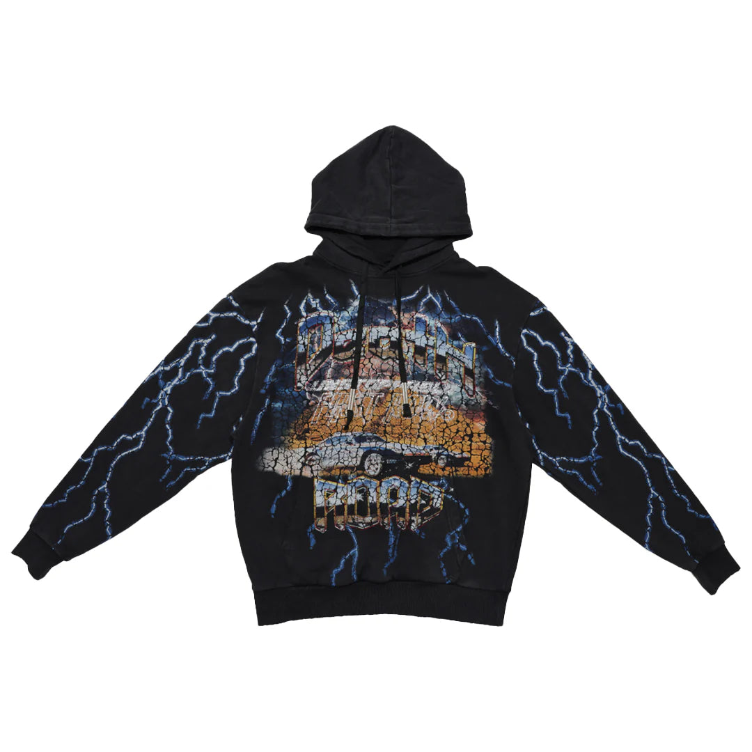 FIRST ROW DEATH ROAD LIGHTNING PULLOVER HOODIE