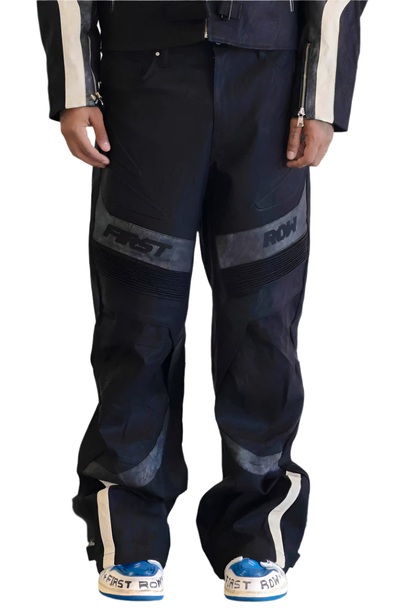 FURIOUS MOTOR RACING Y2K LEATHER PANTS