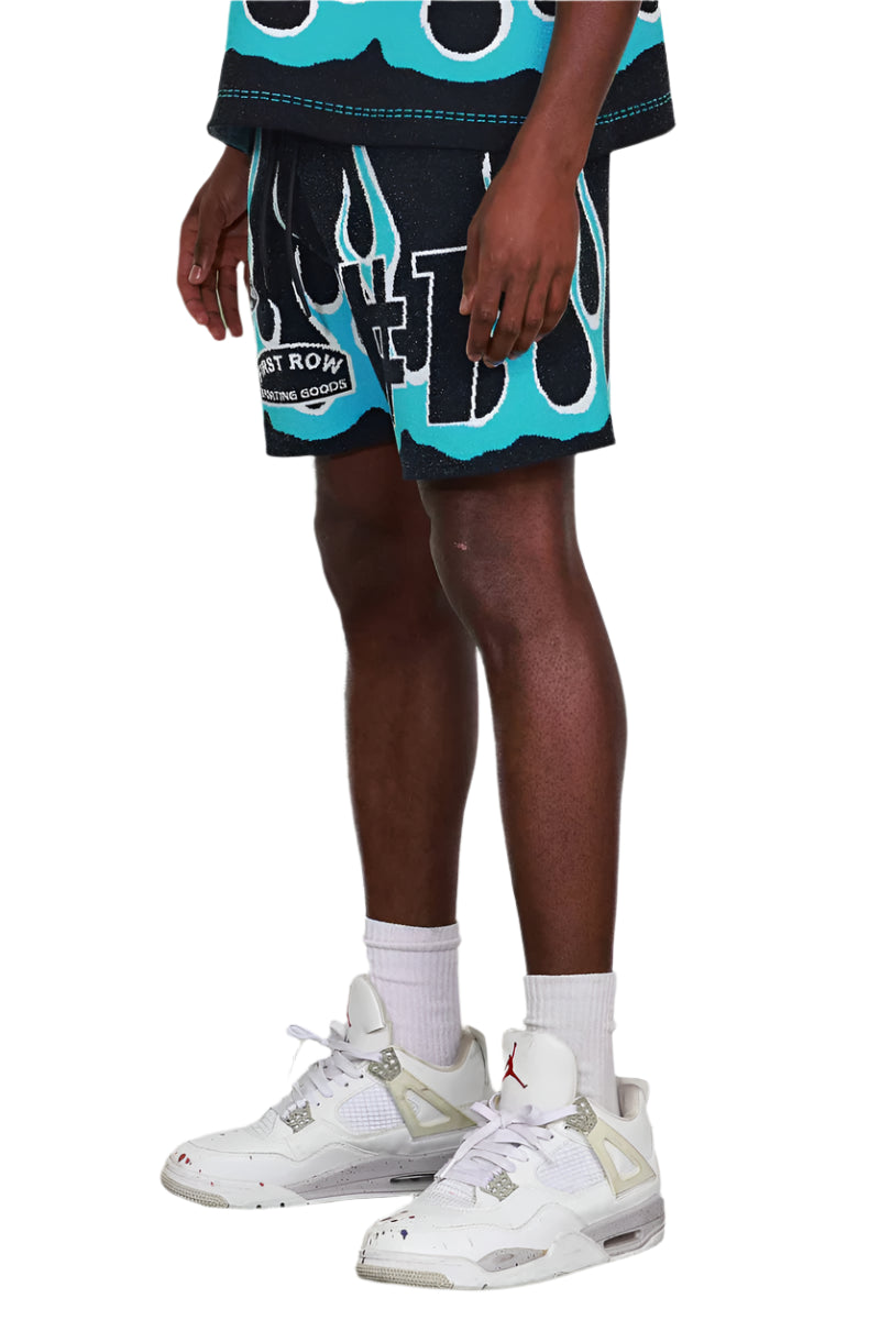 FIRST ROW SWEATER SHORTS