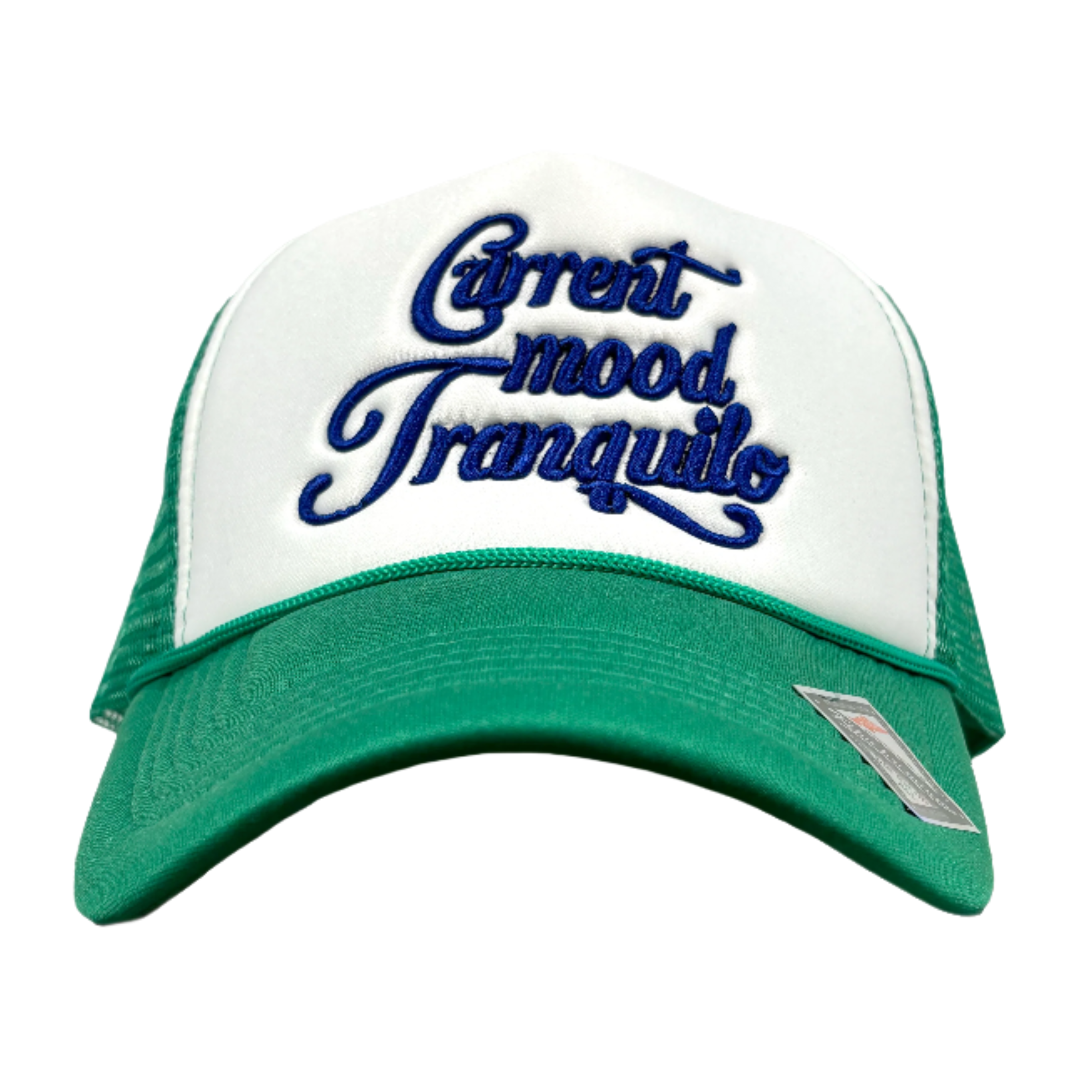 ABSTRACT DESIGN CURRENT MOOD MESH CAP