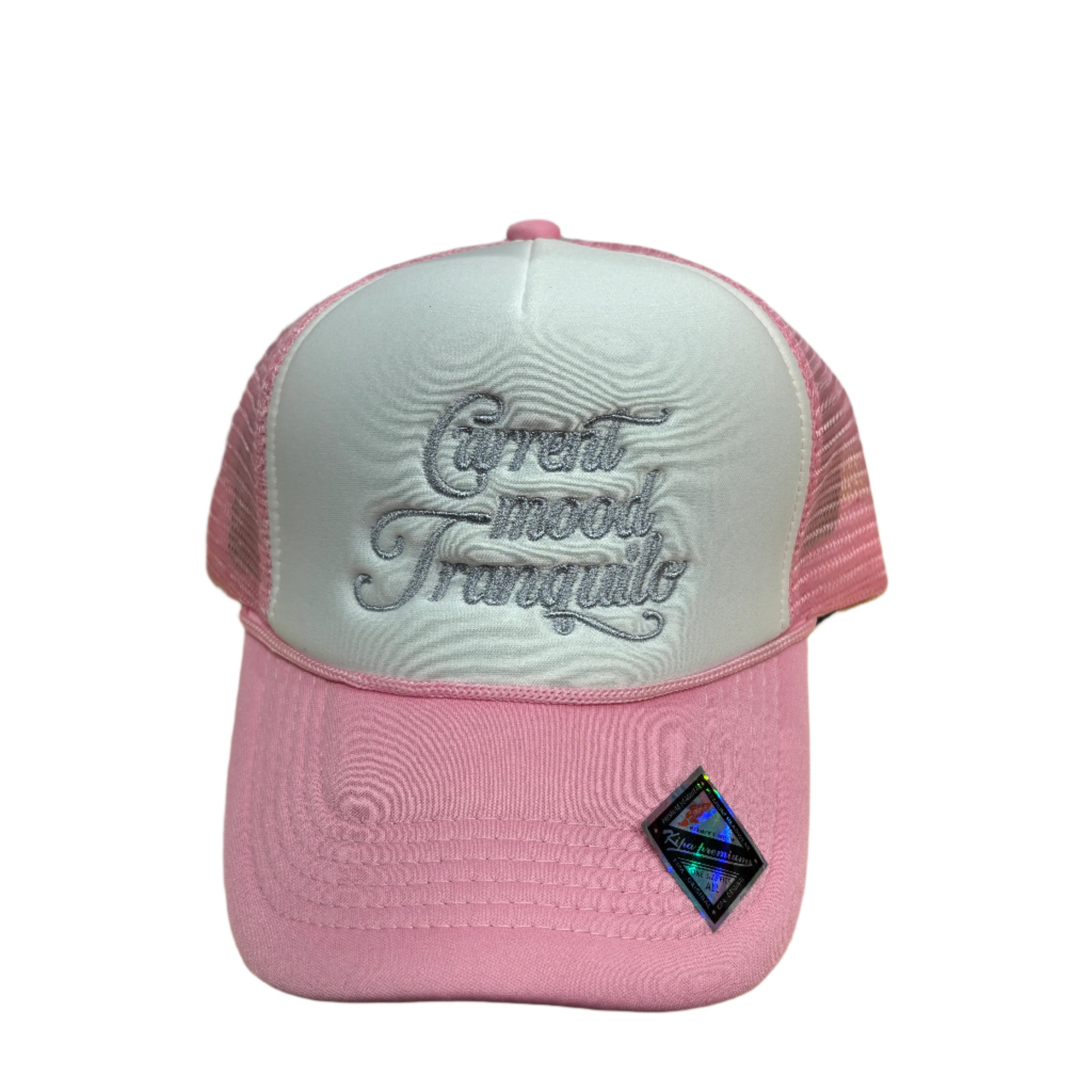 ABSTRACT DESIGN CURRENT MOOD MESH CAP