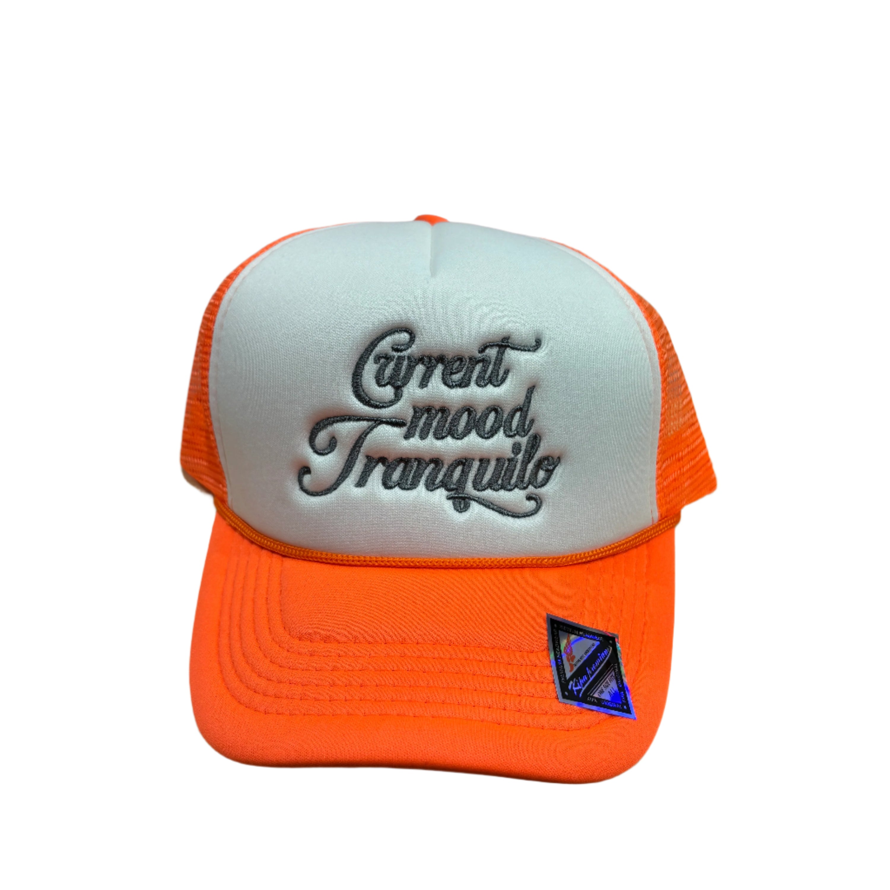 ABSTRACT DESIGN CURRENT MOOD MESH CAP