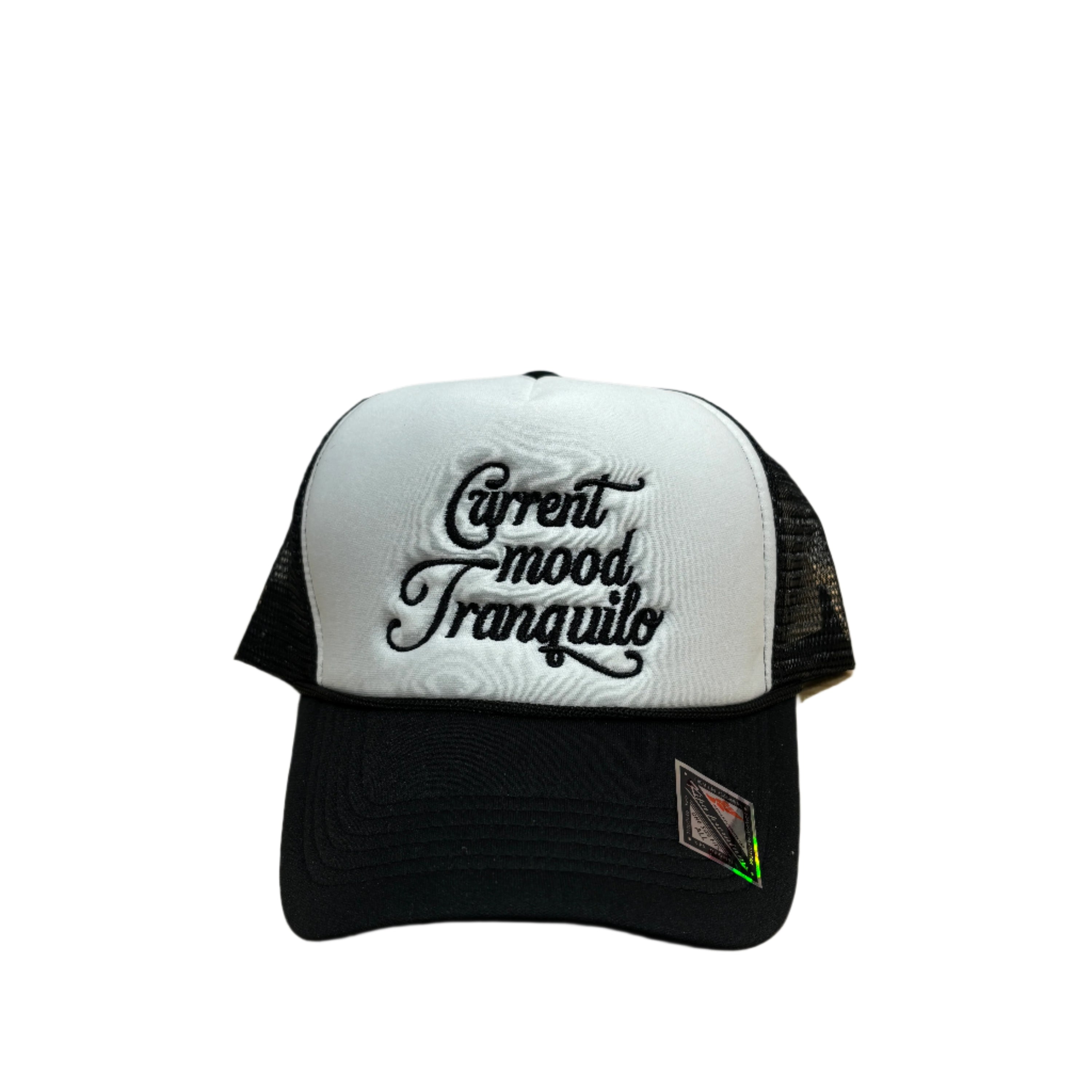 ABSTRACT DESIGN CURRENT MOOD MESH CAP