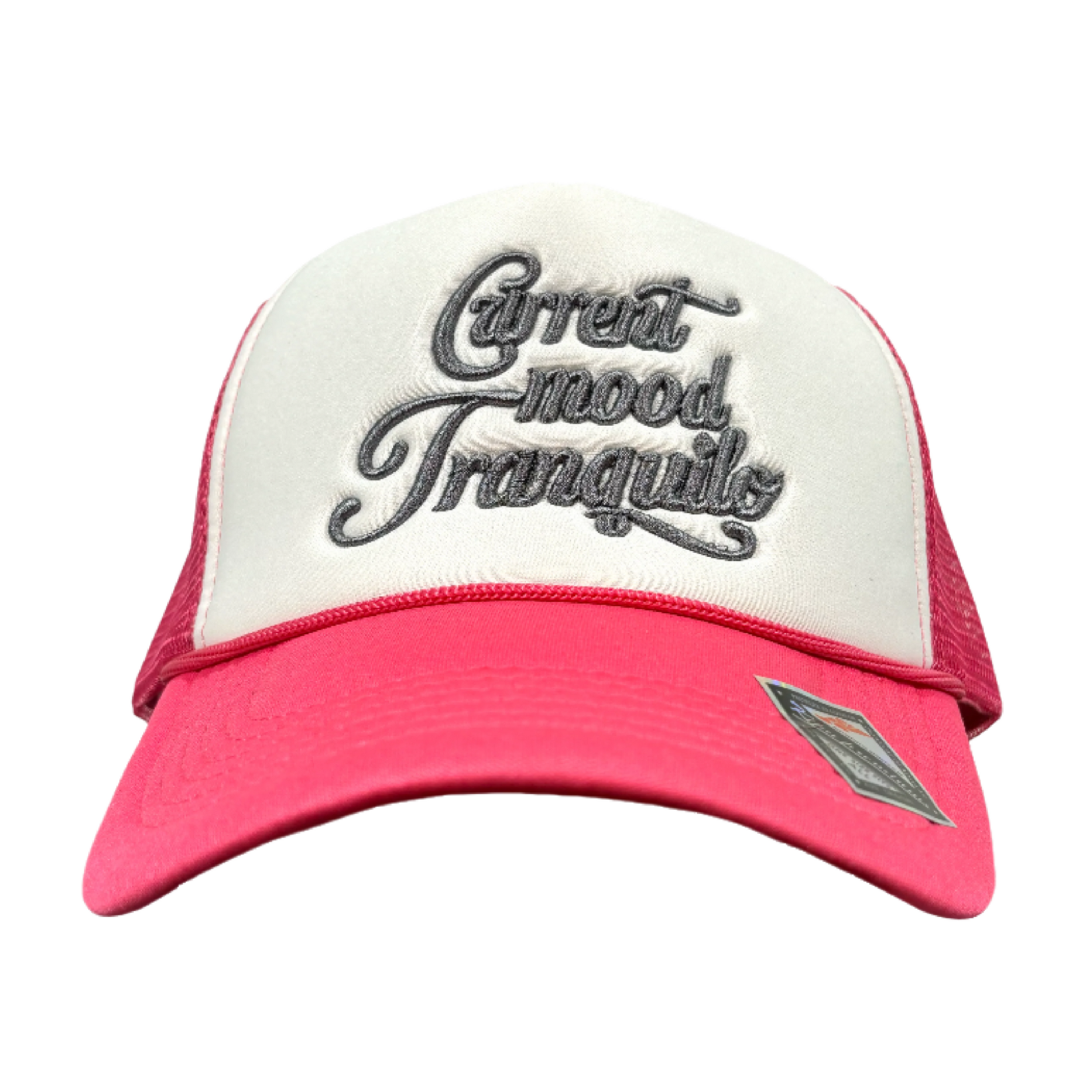 ABSTRACT DESIGN CURRENT MOOD MESH CAP