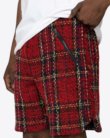 EPTM TWEED PLAID SHORTS