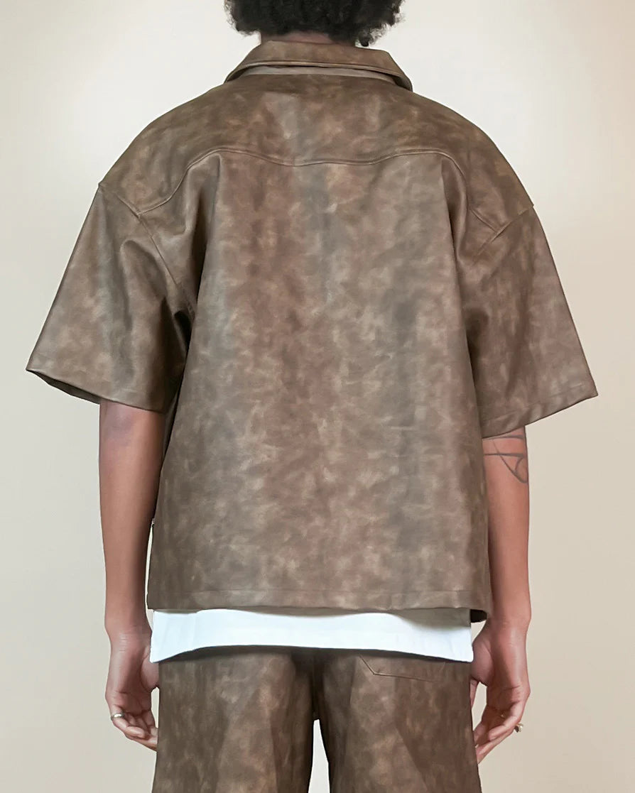 EPTM Camisa Luxe Hombre con Bolsillos